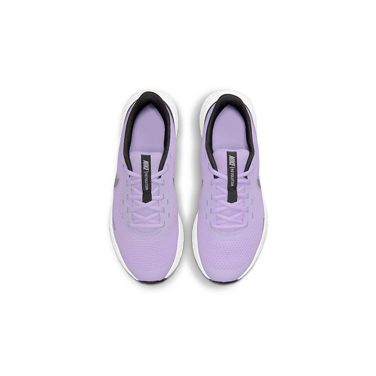 Nike Revolution 5 GS Lilac Kids Sneakers Purple Dark-Smoke-Grey White BQ5671-509
