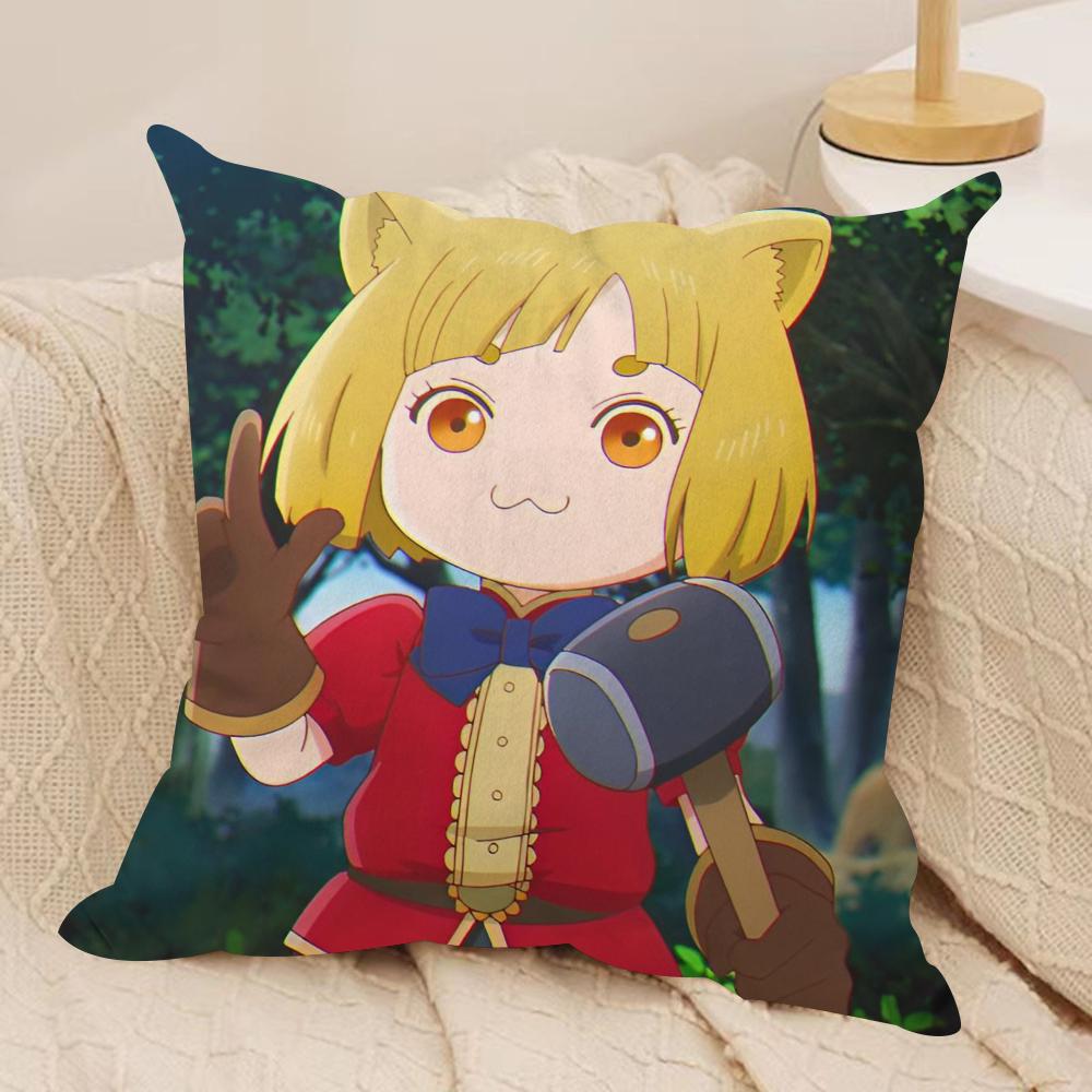 Kwaii AAkane KKinoshita Cushion Cover Soft Plush Fabric DoubleSided Printed Sofa Cushion Cover for All Seasons Home DecorGift