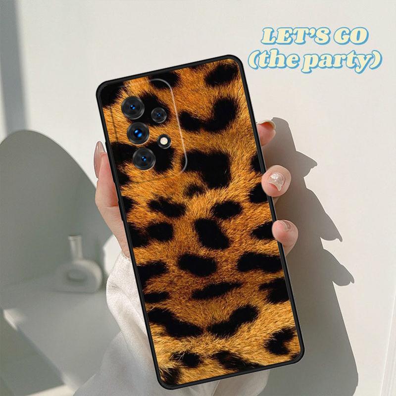 Wild Cat Cheetah Leopard Phone Case For Samsung Galaxy A42 A31 A40 A51 A71 A32 A80 A91 A52 A72 A73 A20e A50 A70 A11 A12 Cover