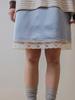 Anout Silky Lingerie Skirt Sky