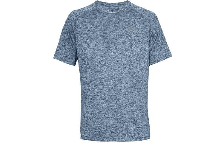 Мужская футболка Under Armour серо-синяя 1326413-409 M