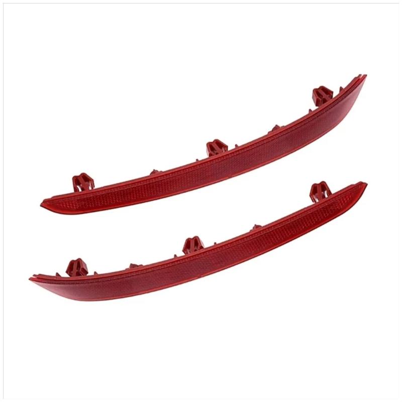 1 пара накладок-отражателей заднего бампера для 530i 540i 530e 63147388765 63147388766 Заменная светоотражающая накладка 1