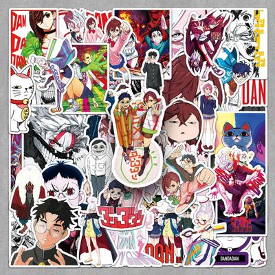 50 Ekalen Japanese Anime HD Waterproof Stickers for Computers & Journals
