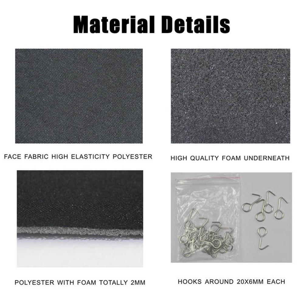 9PCS/Set Full Encirclement Universal Car Seat Cover Gecko Mesh Cloth Four Seasons Universal Car Seat Cover with Tire Track Styling Car Seat Protector