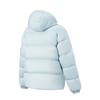 LiNing Sports Trend Series Hooded Striped Letter Zipper Down Jacket Women Outerwear AYMV234-3