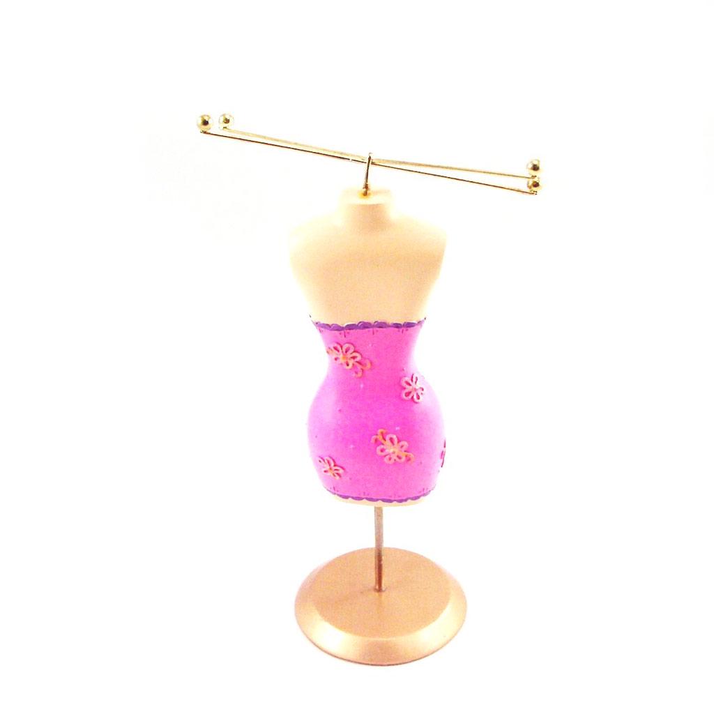 Les Trésors De Lily [D4639] - 'Marilyn' Bracelet Holder Pink