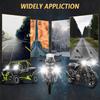 Motorrad Scheinwerfer Nebelscheinwerfer für LED Spotlight 3000k/4500k/6000k 120W 6000K für ATV LKW Dirt Bike SUV UTV