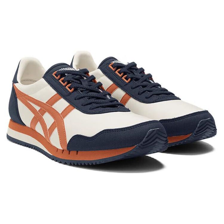 ONITSUKA TIGER Dualio Síťovina Syntetická kůže Ležérní Pohodlné Tlumící Odolné Lehké Nízké Lifestyle boty 1183B545-101