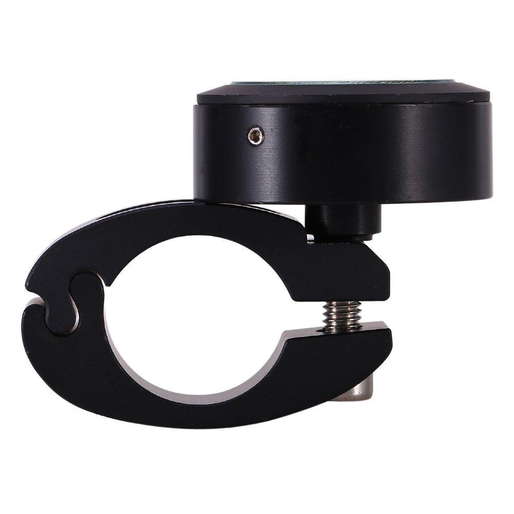 Motorcycle Clock Waterproof Radio Digital Aluminum Handlebar Mount Watch, Motorcycle