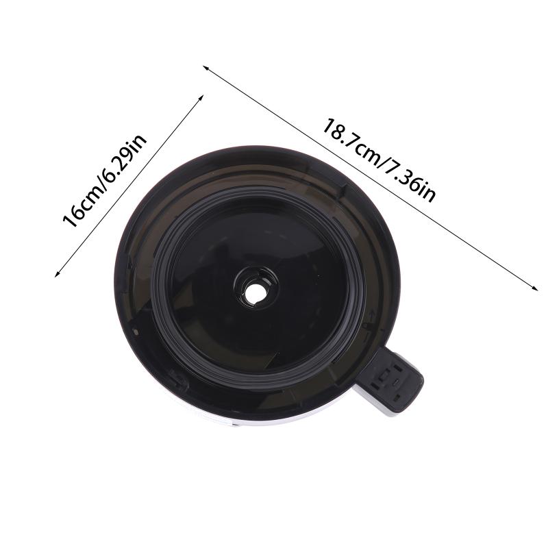 Ice Cream Maker Outer Bowl Cover For NC501 NC500 Ice Cream Maker Replacement Lid Compatible With NC500 Series чёрный