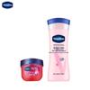 Vaseline Niacinamide Body Lotion & Rosebud Lip Balm Set