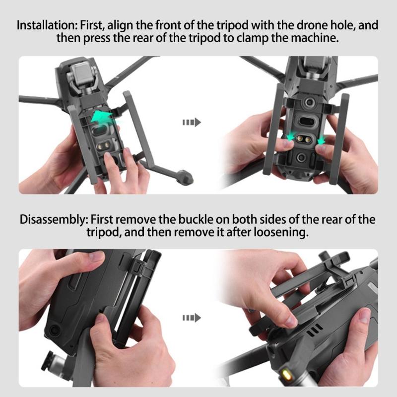 Increased Height Stand  Height Extender Leg Protector Drones Accessories Quick Disassembly for 2 2PRO