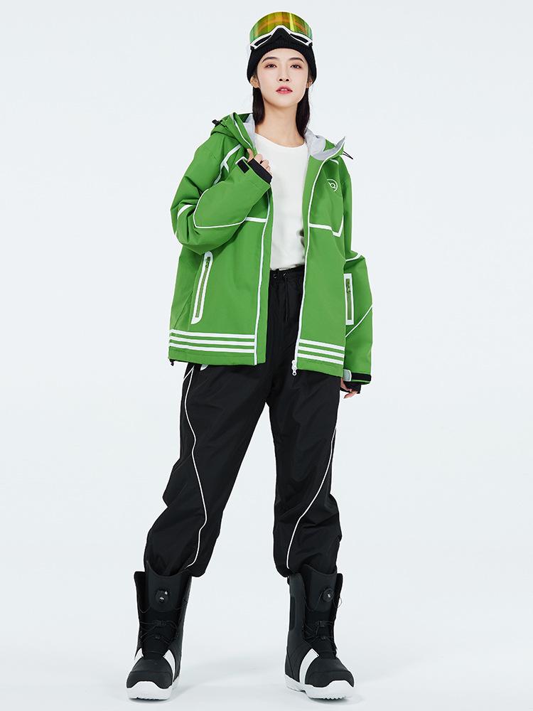 Winter Ski Suit Set: Waterproof, Windproof, Thickened Snowboard Outfit for Men & Women