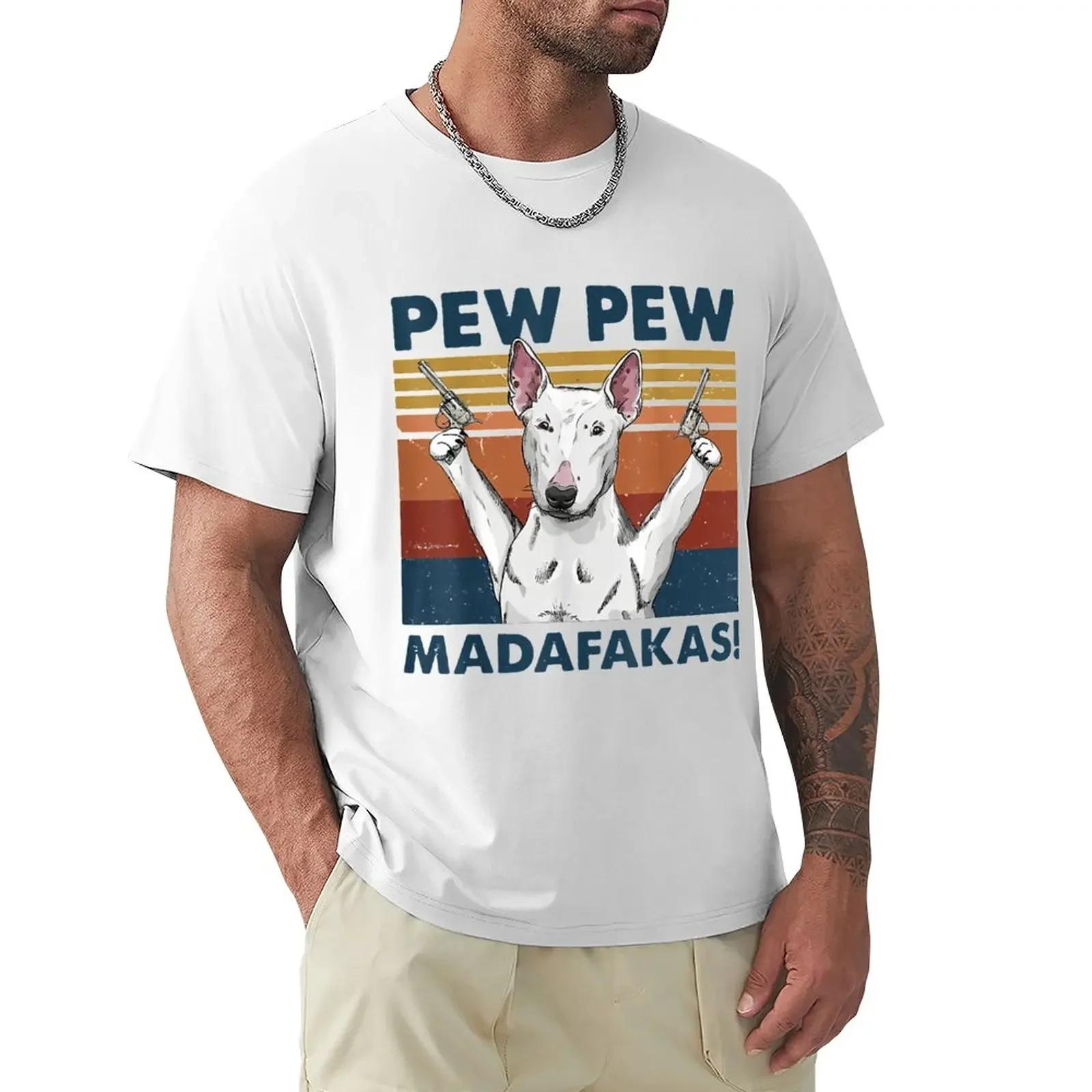 

Футболки Бультерьер Забавная Уличная Одежда Универсальные Мужские Женские Харадзюку С Коротким Рукавом Хлопок Винтаж Повседневные Стильные Унисекс Топы XXXXXL