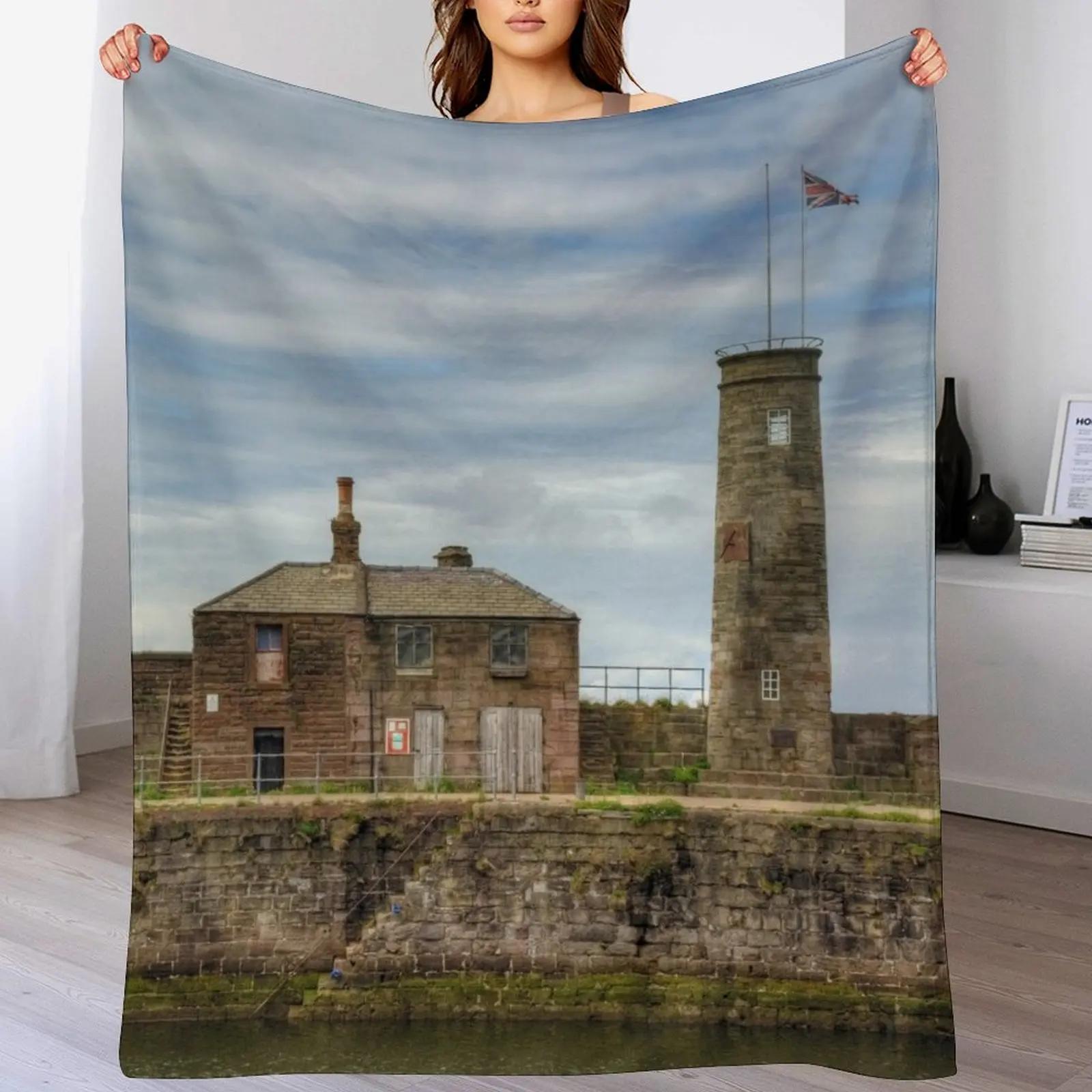 

Whitehaven Old Quay Throw Blanket Soft Cozy Blanket for Pet Kids Adults 102x76cm(40x30in)