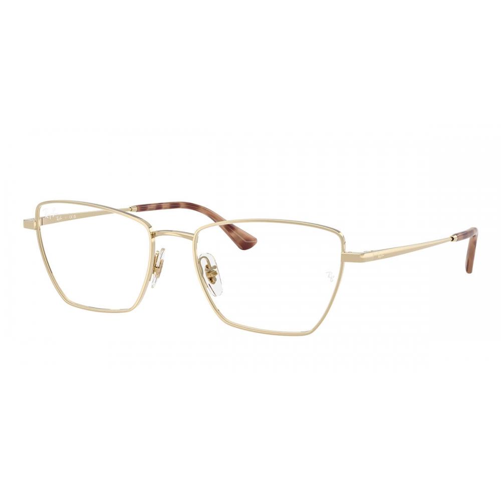 

Ray Ban Rx6552 2993 Unisex Eyeglasses Pale Gold/56-18-145