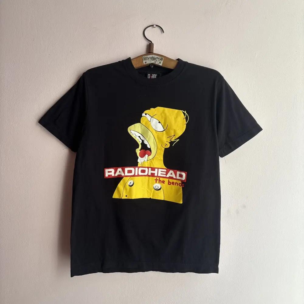 Vintage 90s Radiohead The Bends Simpson T-Shirt Rare Indie Rock Tee S-5XL Unisex T-Shirt M
