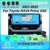 Android14 For Toyota RAV4 Prime XSE 2021 2022 12.3inch Screen Car Multimedia  Video Player GPS Navigation Radio Carplay HeadUnit