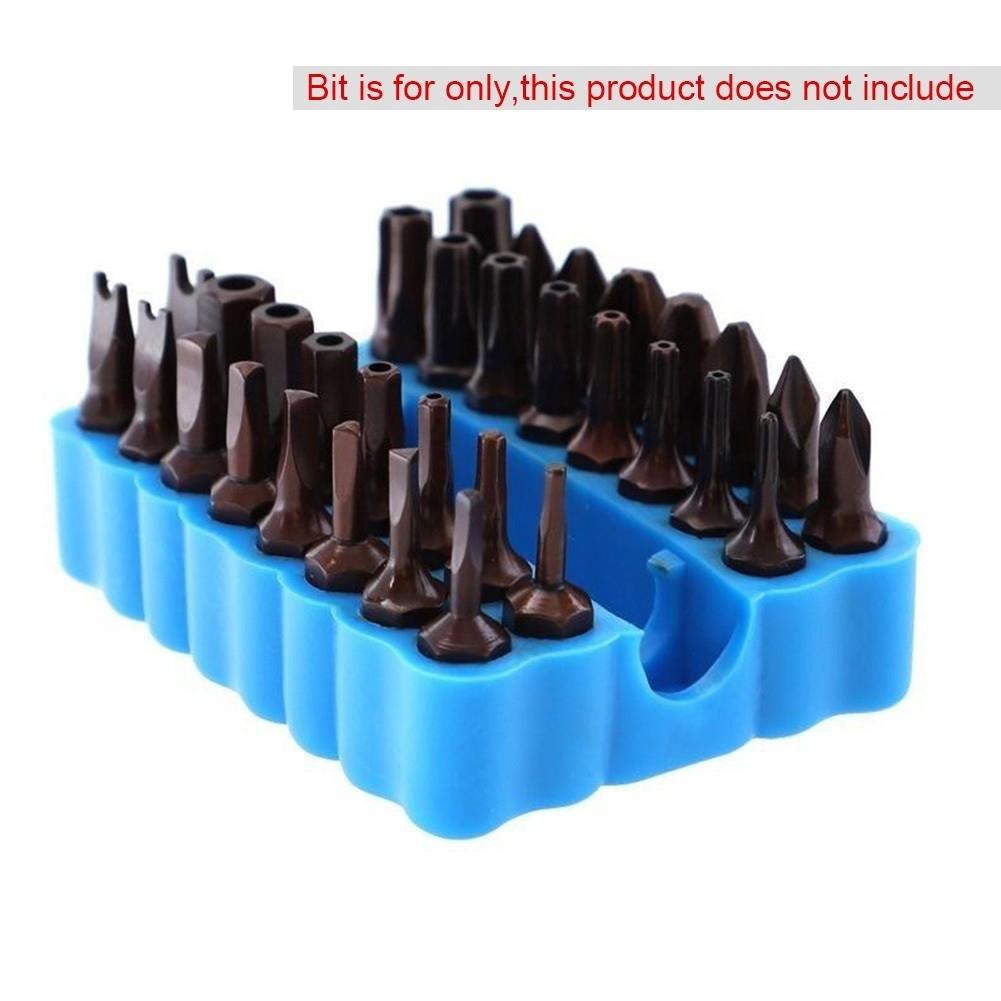 1/4 Inch Holder Screw Bits 32 Holes 64x48x15mm Flexible