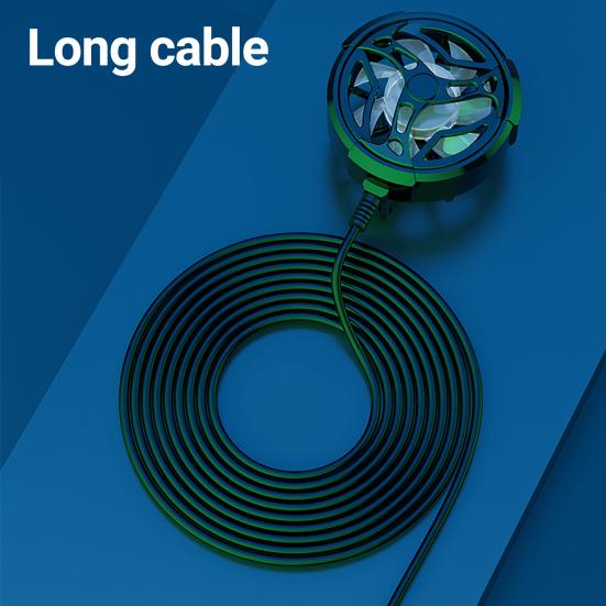 AL01 Phone Cooling Fan Portable Quick Cooling USB Smart Phone Radiator Mobile Gamepad Cooler Fan for Game Console