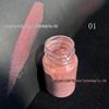 Iridescent Fairy Pink Nail Art Powder - Translucent Aurora with High Color Concentration for Quicksand Effects.
