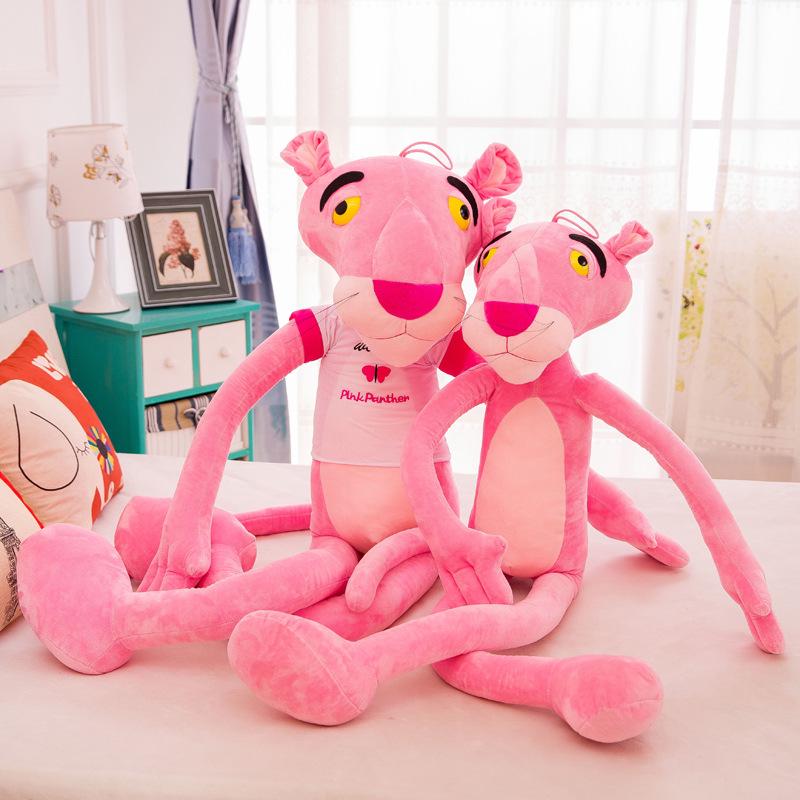 

Кукла розового леопарда, плюшевая игрушка, леопард, большая тряпичная кукла, подарок 60cm