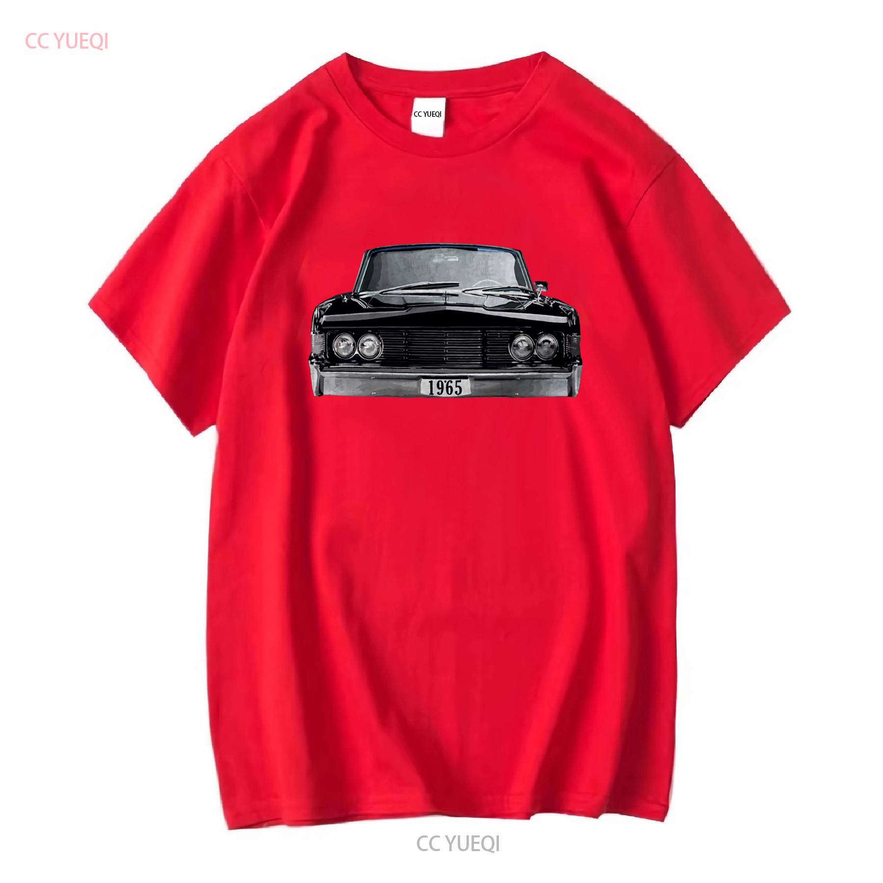 1965 Lincoln Continental T Shirt vintage Washed Soft homme Casual Stretched fashion Versatile Top For Everyday Wear Breathable S