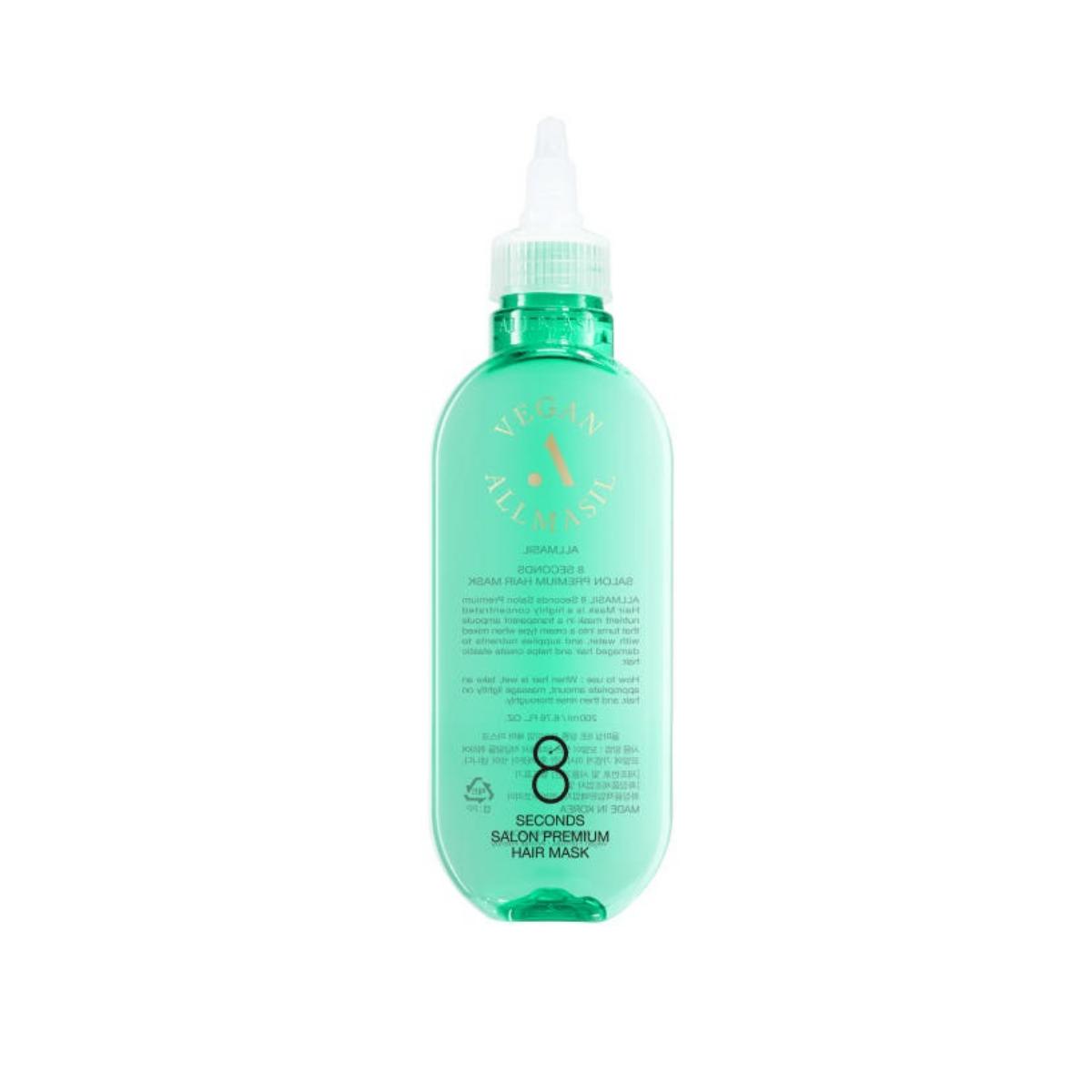 ALLMASIL Vegan 8 Seconds Salon Premium Hair Mask Damage Repair Treatment 100ml