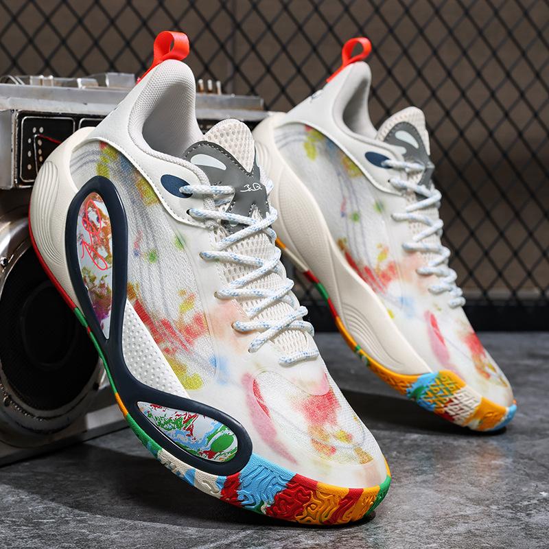 Summer mesh breathable Russell 1st generation basketball shoes boys professional actual competition sonic 12 flash 10 sneakers
