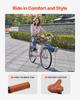 26-Zoll Cruiser Fahrrad 1-Gang Rosa Beach Cruiser Fahrrad mit Korb
