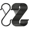 10/4/2 PCS Metal S-Shape Spring Hook Kitchen Pot Rack Room Bags Clothes Towels Closet Rod S Hanger Hooks With Buckle Garden Hang