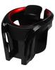 Momonala Drink Holder, Smartphone Holder, Car, Car Supplies, Convenient Goods, Car Accessories, Storage, 2 In 1 (Red Black)