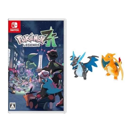 Pokmon LEGENDS Z-A -Switch + Pokmon ALL STAR COLLECTION Mega Charizard X(S)/Charizard(S) Plush Toy Set