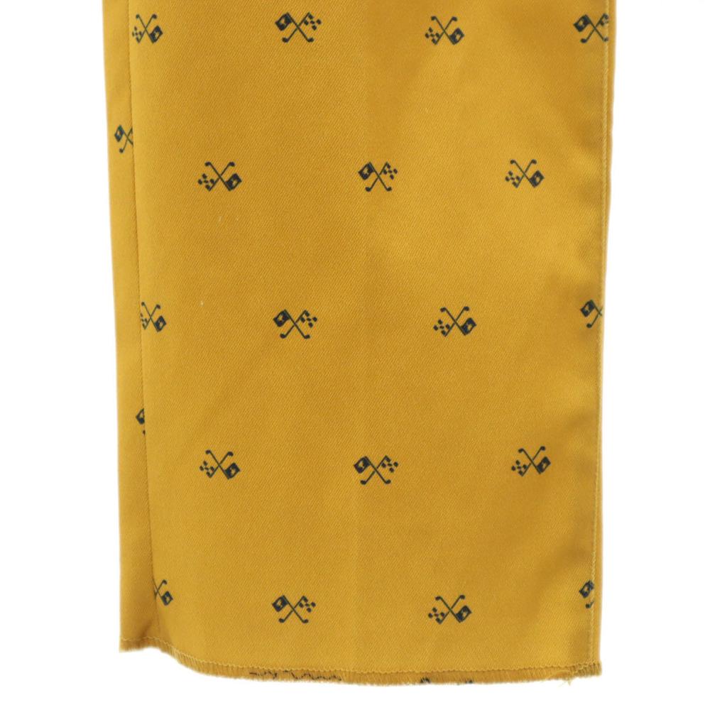 Ungetragen BEAMS GOLF Overall-Griff Season Crest Hose 46 senf Herren Gebraucht