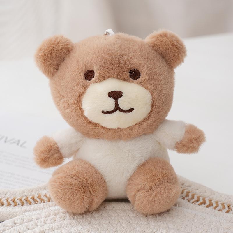 Plush Animal Style Toy Backpack Pendant Cute Keyring Exquisite Decoration Gift