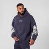 YoungLA Men's Retro Hooded Graphic Pullover Sweatshirt