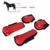 Horse Support Boots Leg   Thicken Cov  Elastic Brthable Wrap Cushion Pad