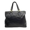 Used MIUMIUTote Bag black leather Women