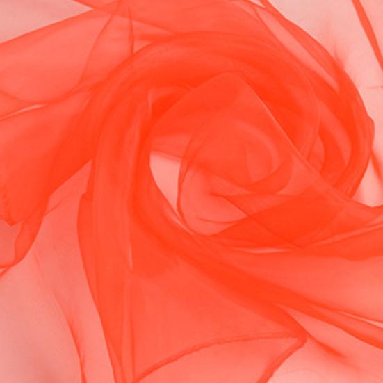 2 Pcs Women Kerchief Smooth Satin See-through Solid Color Mesh Thin Adjustable Decorative Lightweight Soft Aquaman Dance Square Dance Stewardess Neck