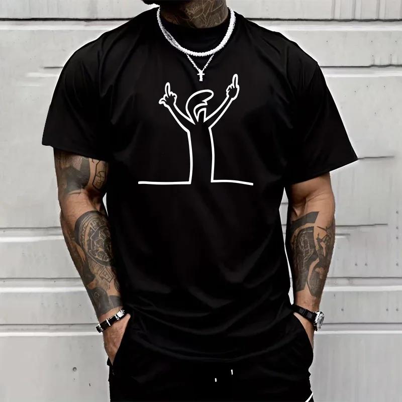 Men 100 Percent Cotton Tees Round Neck Short Sleeve Summer Spring Casual Fashion Top Quality Daily Wear T Shirts Mens Clothes