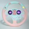 Simulation Steering Wheel Children Early Education Initiation Toy with Base Birthday Gifts