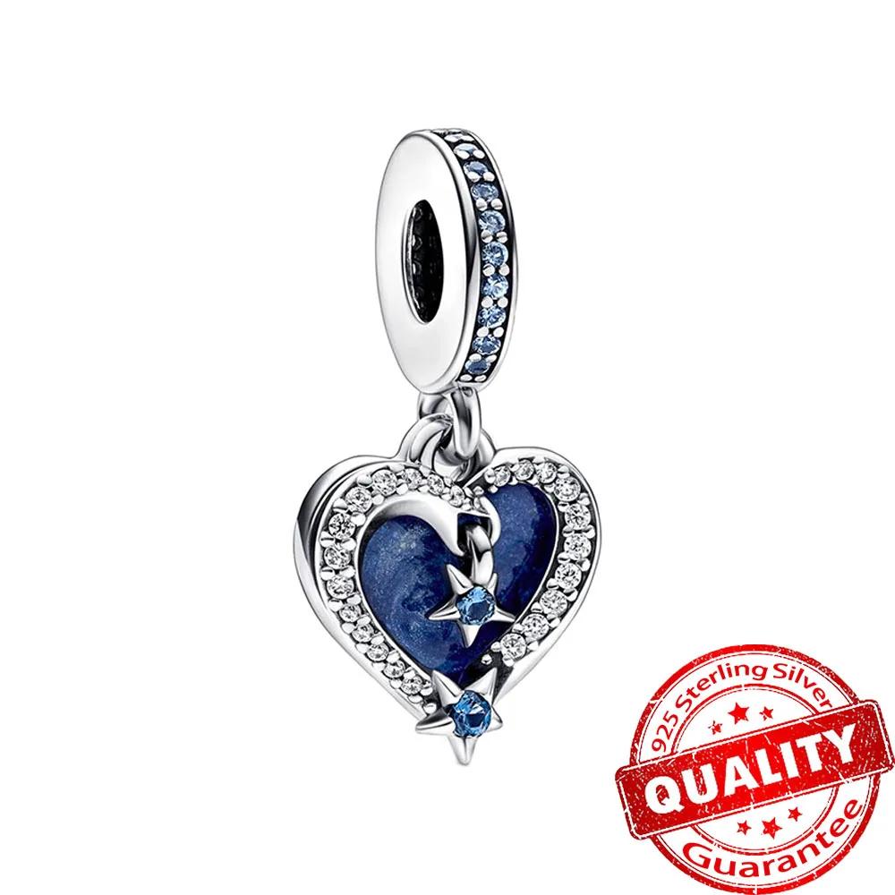 Original Copper Colorful Star Heart Infinite Symbol Bead Charms For Diy Bracelet Necklace Women Gift