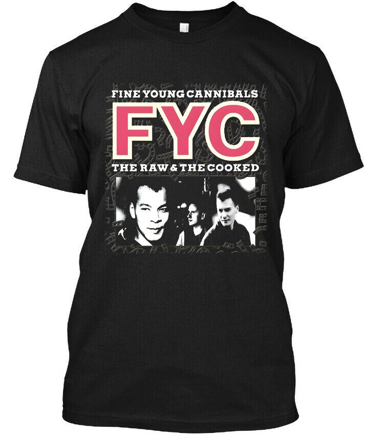 

NEW Fine Young Cannibals The Raw & the Cooked British Music T-Shirt Size S-4XL Unisex T-Shirt Graphic Tee XXXL