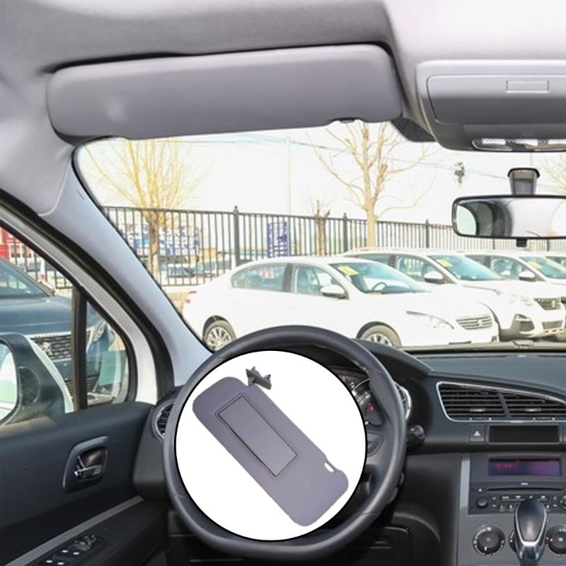 Universal Sun Visors Replacement with Built In Vanity Mirror UV Protection strong  Vehicle Accessories fit for Vehicles
