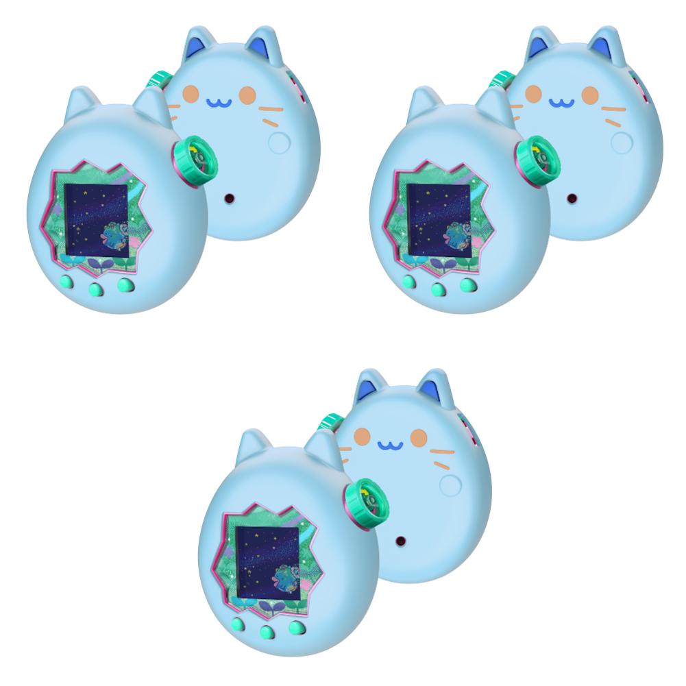 3Pcs Virtual Electronic Pet Silicone Case For Tamagotch Paradise Game Machine Protective Cover Virtual Electronic Pet Accessorie