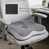 1pc Memory Foam Seat Cushion,Ergonomic Design with Central Groove,Suitable for Office,Home,Car Seats for Long Sitting