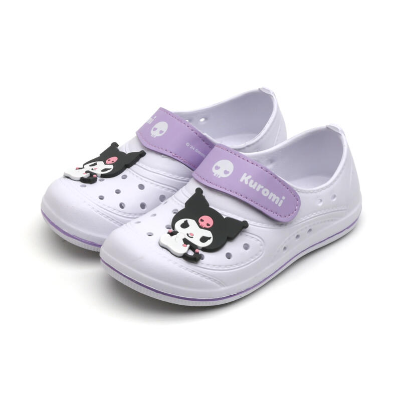 Kuromi Point Indoor Slippers Purple