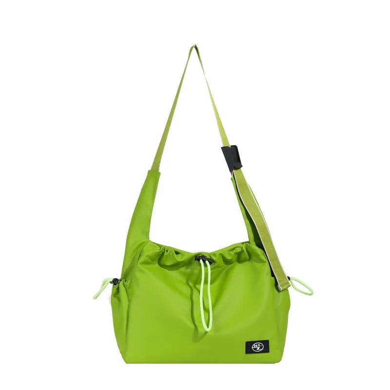 

Large Capacity Women s Shoulder Bags Multifunctial Pocket Girls School Messenger Bag Oxford Cloth Ladies Trend Tote Handbags