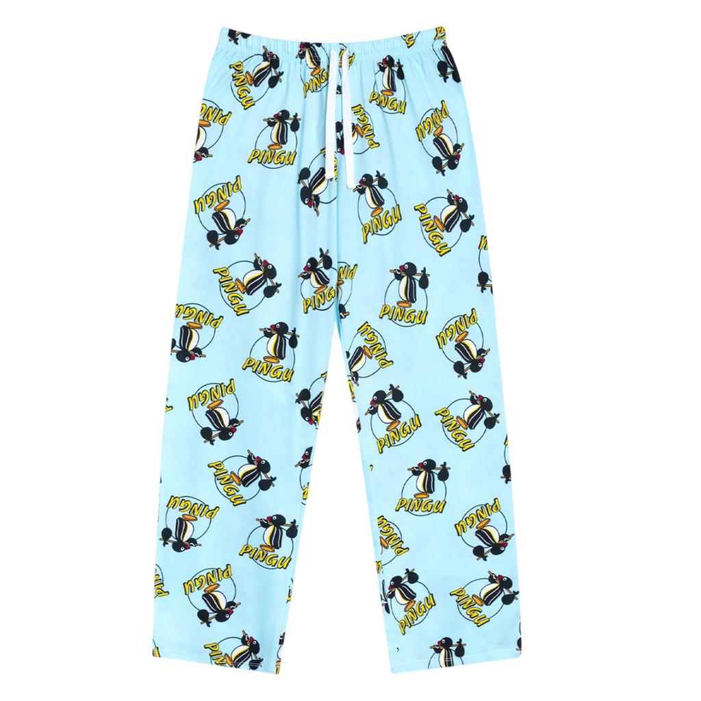 Pingu Womens/Ladies Character Short-Sleeved Long Pyjama Set