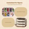 Black Acrylic Display Case, particleResistant Organizer, WallMounted Storage Box 25cm